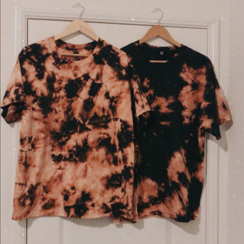 Custom Bleach Dye t-Shirts & Sweatshirts